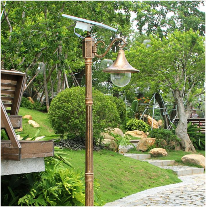 3m High Solar Energy Garden Light for Garden Yard eller Solar Post Light
