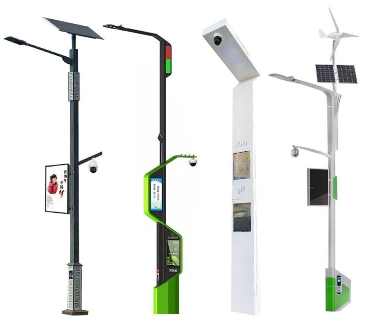 Klog polak med kamera og vind Solar Hybrid Controller Supply Power LED Street Lights